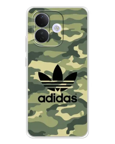 Чехол для Xiaomi Redmi Note 17 Pro с картинкой «Милитари стиль Adidas»