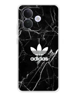 Чохол для Xiaomi Redmi Note 17 Pro з картинкою «Білий мармур Adidas»