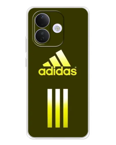 Чехол для Xiaomi Redmi Note 17 Pro с картинкой «Оливковый градиент Adidas»
