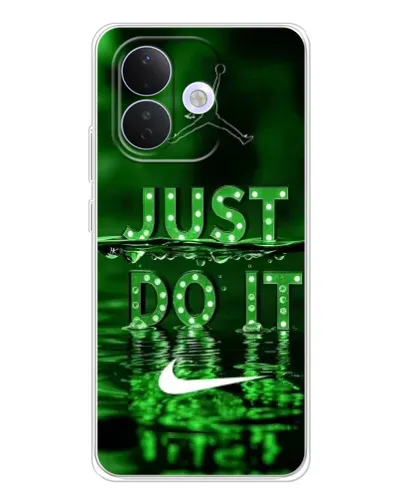 Чехол для Xiaomi Redmi Note 17 Pro с картинкой «Зеленый неоновый Nike»