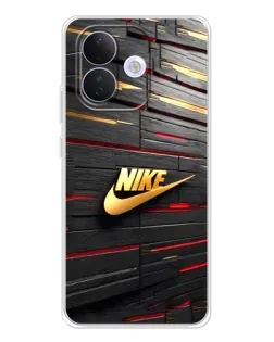 Чохол для Xiaomi Redmi Note 17 Pro з картинкою «Золотий Nike на металі» Чохол для Xiaomi Redmi Note 17 Pro з картинкою «Золотий Nike на металі»