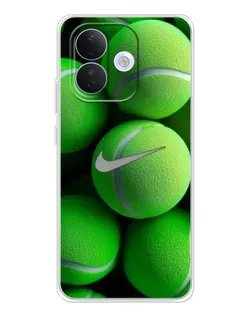 Чохол для Xiaomi Redmi Note 17 Pro з картинкою «Тенісні м'ячі Найк» Чохол для Xiaomi Redmi Note 17 Pro з картинкою «Тенісні м'ячі Найк»
