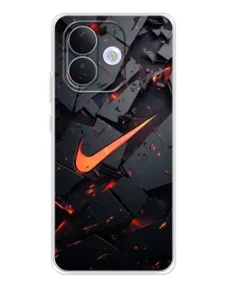 Чохол для Xiaomi Redmi Note 17 Pro з картинкою «Nike — ефект розломів» Чохол для Xiaomi Redmi Note 17 Pro з картинкою «Nike — ефект розломів»