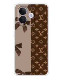 Чохол для Xiaomi Redmi Note 17 Pro з картинкою «Louis Vuitton — банти»