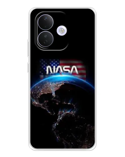 Чехол для Xiaomi Redmi Note 17 Pro с картинкой «Земля из космоса NASA»