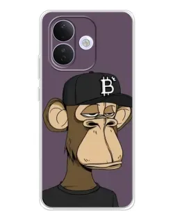 Чохол для Xiaomi Redmi Note 17 Pro з картинкою «Bored Ape в кепці» Чохол для Xiaomi Redmi Note 17 Pro з картинкою «Bored Ape в кепці»
