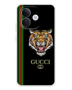 Чехол для Xiaomi Redmi Note 17 Pro с картинкой «Тигр Gucci»
