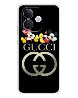 Чехол для Xiaomi Redmi Note 17 Pro с картинкой «Gucci — герои Disney»