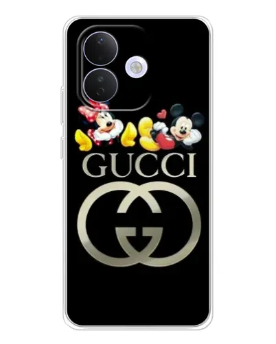 Чехол для Xiaomi Redmi Note 17 Pro с картинкой «Gucci — герои Disney»