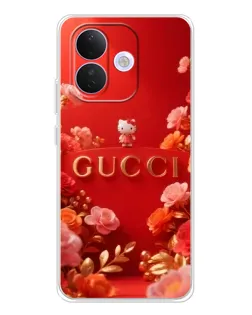 Чехол для Xiaomi Redmi Note 17 Pro с картинкой «Gucci — золотой сад»