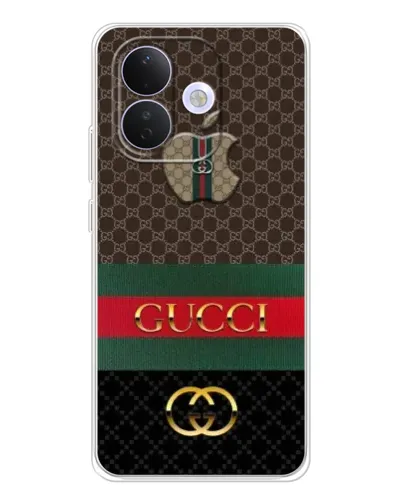 Чехол для Xiaomi Redmi Note 17 Pro с картинкой «Gucci — брендированный десерт»