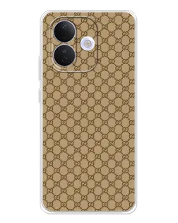 Чехол для Xiaomi Redmi Note 17 Pro с картинкой «Gucci — классический беж»