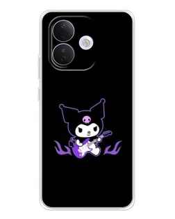 Чохол для Xiaomi Redmi Note 17 Pro з картинкою «Електрична Kuromi»