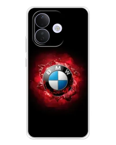 Чехол для Xiaomi Redmi Note 17 Pro с картинкой «Логотип BMW — вспышка»