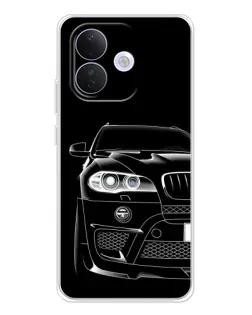Чехол для Xiaomi Redmi Note 17 Pro с картинкой «Темный силуэт BMW» Чехол для Xiaomi Redmi Note 17 Pro с картинкой «Темный силуэт BMW»