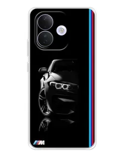 Чехол для Xiaomi Redmi Note 17 Pro с картинкой «Силуэт BMW в темноте» Чехол для Xiaomi Redmi Note 17 Pro с картинкой «Силуэт BMW в темноте»
