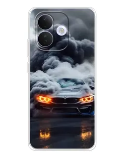 Чехол для Xiaomi Redmi Note 17 Pro с картинкой «BMW в дыму» Чехол для Xiaomi Redmi Note 17 Pro с картинкой «BMW в дыму»