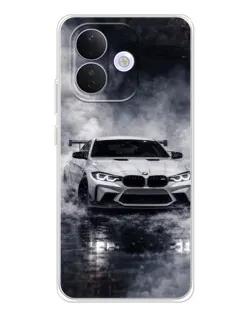 Чехол для Xiaomi Redmi Note 17 Pro с картинкой «BMW сквозь туман» Чехол для Xiaomi Redmi Note 17 Pro с картинкой «BMW сквозь туман»