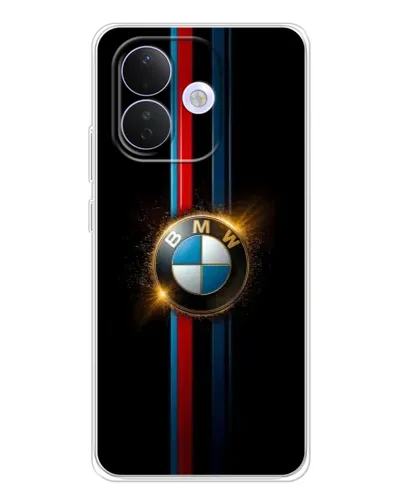 Чехол для Xiaomi Redmi Note 17 Pro с картинкой «BMW M-Power неон»