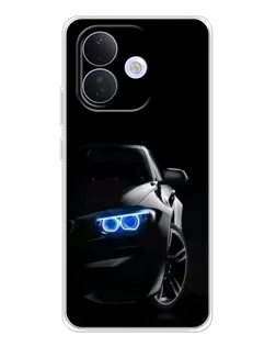 Чехол для Xiaomi Redmi Note 17 Pro с картинкой «BMW — ночной взгляд» Чехол для Xiaomi Redmi Note 17 Pro с картинкой «BMW — ночной взгляд»