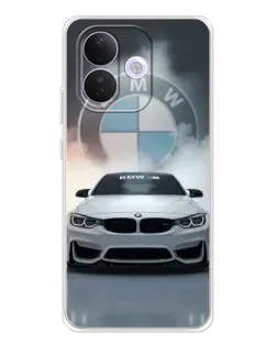 Чехол для Xiaomi Redmi Note 17 Pro с картинкой «BMW в белом дыму» Чехол для Xiaomi Redmi Note 17 Pro с картинкой «BMW в белом дыму»