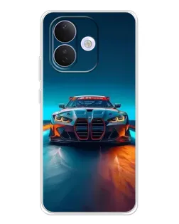 Чехол для Xiaomi Redmi Note 17 Pro с картинкой «BMW — огни неона» Чехол для Xiaomi Redmi Note 17 Pro с картинкой «BMW — огни неона»
