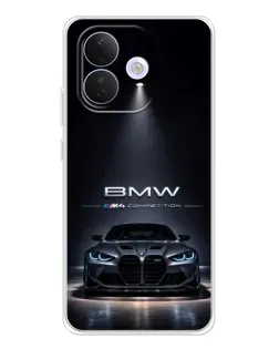 Чехол для Xiaomi Redmi Note 17 Pro с картинкой «BMW сквозь ночной город» Чехол для Xiaomi Redmi Note 17 Pro с картинкой «BMW сквозь ночной город»