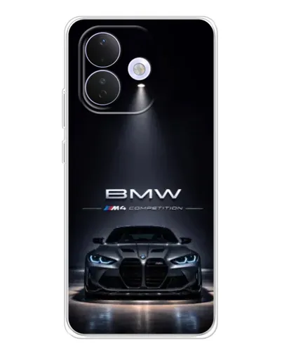 Чехол для Xiaomi Redmi Note 17 Pro с картинкой «BMW сквозь ночной город» Чехол для Xiaomi Redmi Note 17 Pro с картинкой «BMW сквозь ночной город»
