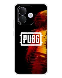 Чехол для Xiaomi Redmi Note 17 Pro с картинкой «Яркий логотип PUBG»