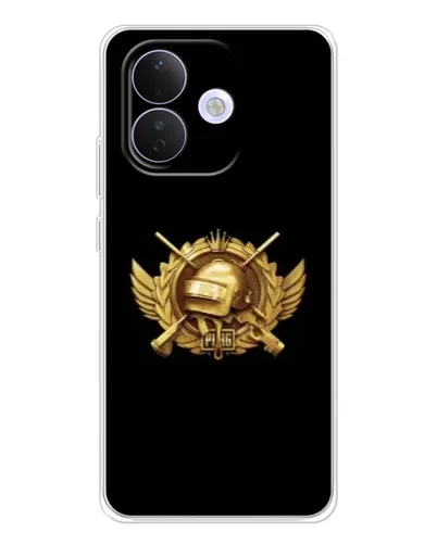 Чехол для Xiaomi Redmi Note 17 Pro с картинкой «PUBG — оранжевый градиент»