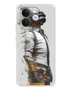 Чохол для Xiaomi Redmi Note 17 Pro з картинкою «PUBG — боєць у пилу»