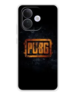 Чохол для Xiaomi Redmi Note 17 Pro з картинкою «PUBG — золотий логотип»