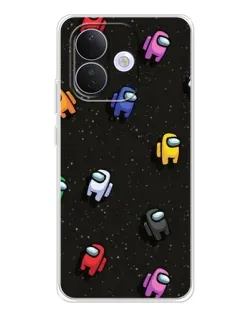 Чехол для Xiaomi Redmi Note 17 Pro с картинкой «Космический паттерн Among Us» Чехол для Xiaomi Redmi Note 17 Pro с картинкой «Космический паттерн Among Us»