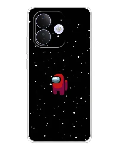 Чехол для Xiaomi Redmi Note 17 Pro с картинкой «Красный Among Us»