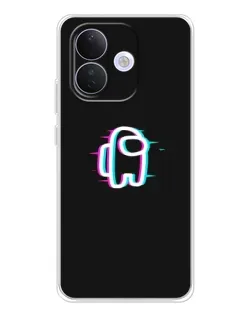 Чехол для Xiaomi Redmi Note 17 Pro с картинкой «Among Us неон» Чехол для Xiaomi Redmi Note 17 Pro с картинкой «Among Us неон»