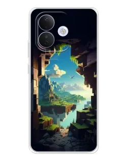 Чохол для Xiaomi Redmi Note 17 Pro з картинкою «Вид з печери»