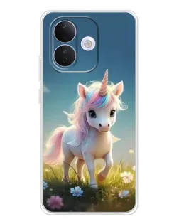 Чохол для Xiaomi Redmi Note 17 Pro з картинкою «Єдиноріг на галявині» Чохол для Xiaomi Redmi Note 17 Pro з картинкою «Єдиноріг на галявині»