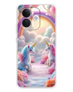 Чохол для Xiaomi Redmi Note 17 Pro з картинкою «Веселка і єдинороги» Чохол для Xiaomi Redmi Note 17 Pro з картинкою «Веселка і єдинороги»
