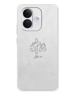 Чехол для Xiaomi Redmi Note 17 Pro с картинкой «Иоанна 3:16 Крест» Чехол для Xiaomi Redmi Note 17 Pro с картинкой «Иоанна 3:16 Крест»