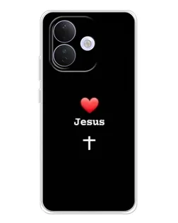 Чехол для Xiaomi Redmi Note 17 Pro с картинкой «Сердце - Jesus» Чехол для Xiaomi Redmi Note 17 Pro с картинкой «Сердце - Jesus»