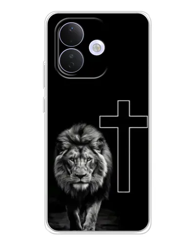 Чехол для Xiaomi Redmi Note 17 Pro с картинкой «Лев и Крест» Чехол для Xiaomi Redmi Note 17 Pro с картинкой «Лев и Крест»