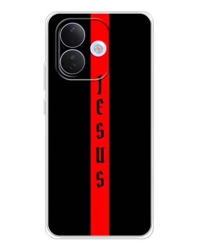Чехол для Xiaomi Redmi Note 17 Pro с картинкой «Красная линия веры» Чехол для Xiaomi Redmi Note 17 Pro с картинкой «Красная линия веры»