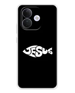 Чехол для Xiaomi Redmi Note 17 Pro с картинкой «Рыба Jesus» Чехол для Xiaomi Redmi Note 17 Pro с картинкой «Рыба Jesus»