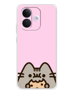 Чехол для Xiaomi Redmi Note 17 Pro с картинкой «Pusheen и печенье»