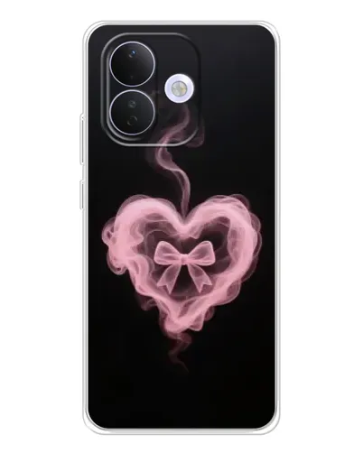 Чехол для Xiaomi Redmi Note 17 Pro с картинкой «Дымчатое сердце»