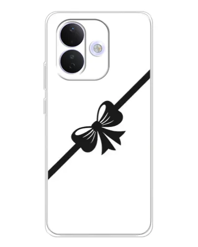 Чехол для Xiaomi Redmi Note 17 Pro с картинкой «Диагональный бант»
