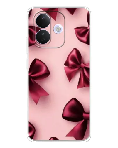 Чехол для Xiaomi Redmi Note 17 Pro с картинкой «Бордовый атлас»