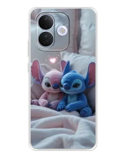 Чохол для Xiaomi Redmi Note 17 Pro з картинкою «Плюшеві Стіч Ангел»