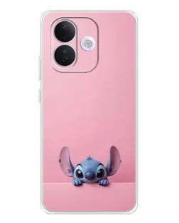 Чохол для Xiaomi Redmi Note 17 Pro з картинкою «Stitch визирає»