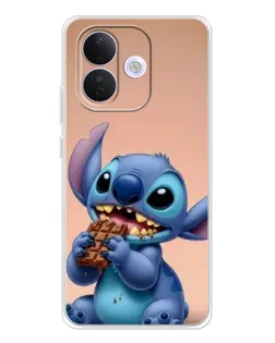 Чохол для Xiaomi Redmi Note 17 Pro з картинкою «Стіч їсть шоколад»